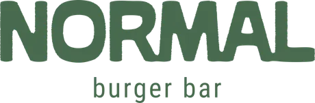 Logo verde de Normal Burger