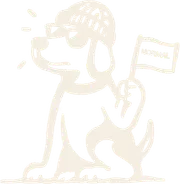 Perro blanco de Normal Burger